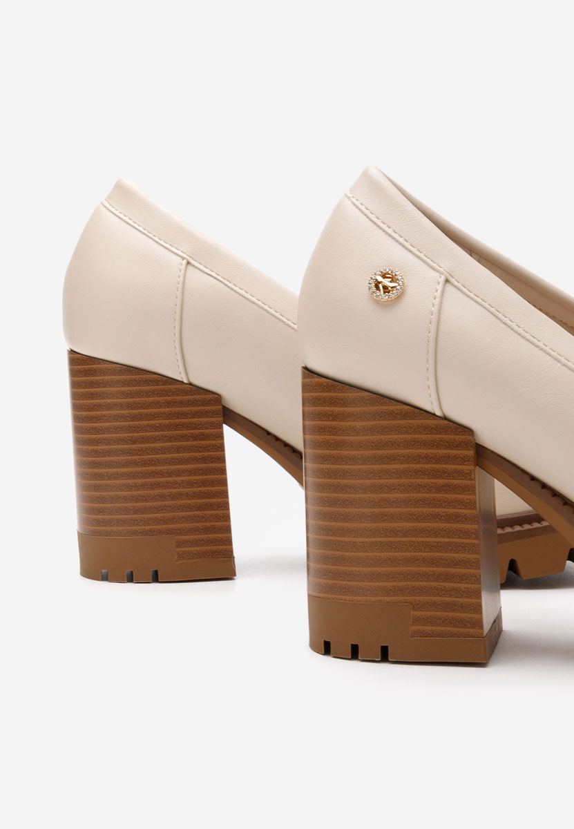 Loafers cipele Delora bež