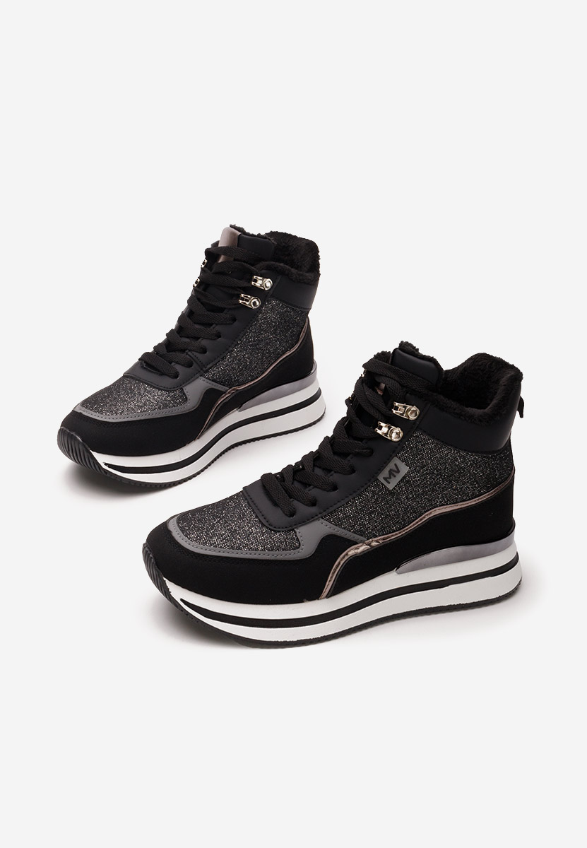 High-Top Sneakers Cindya crno