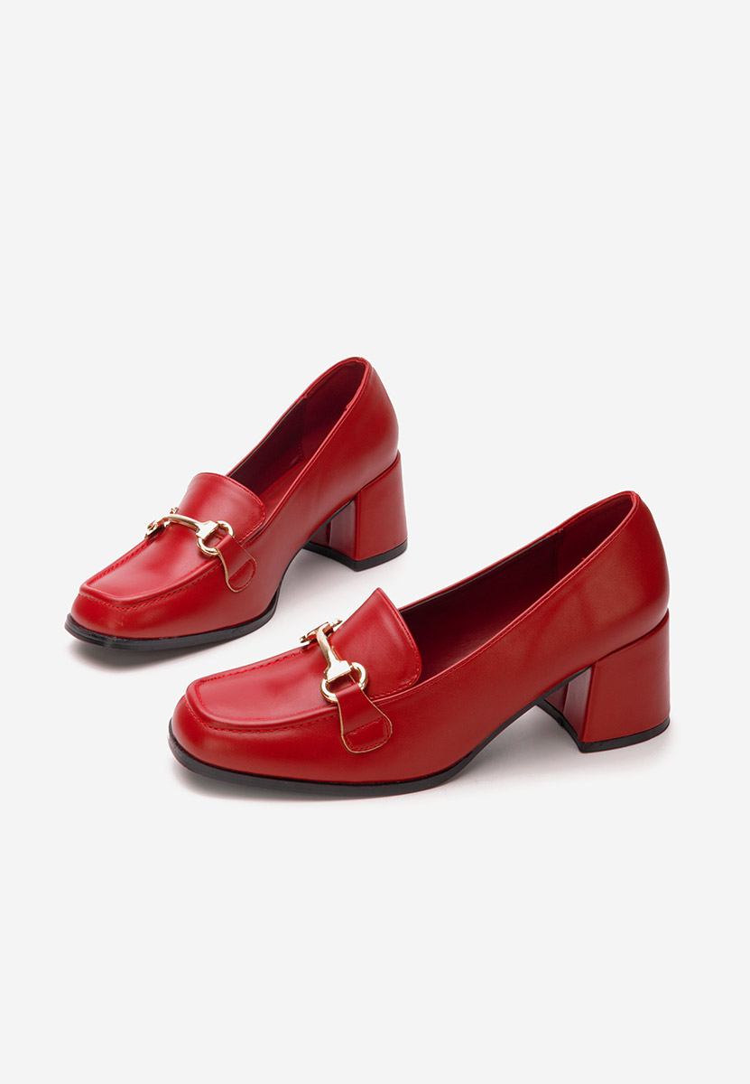 Loafers cipele Elenore crveno