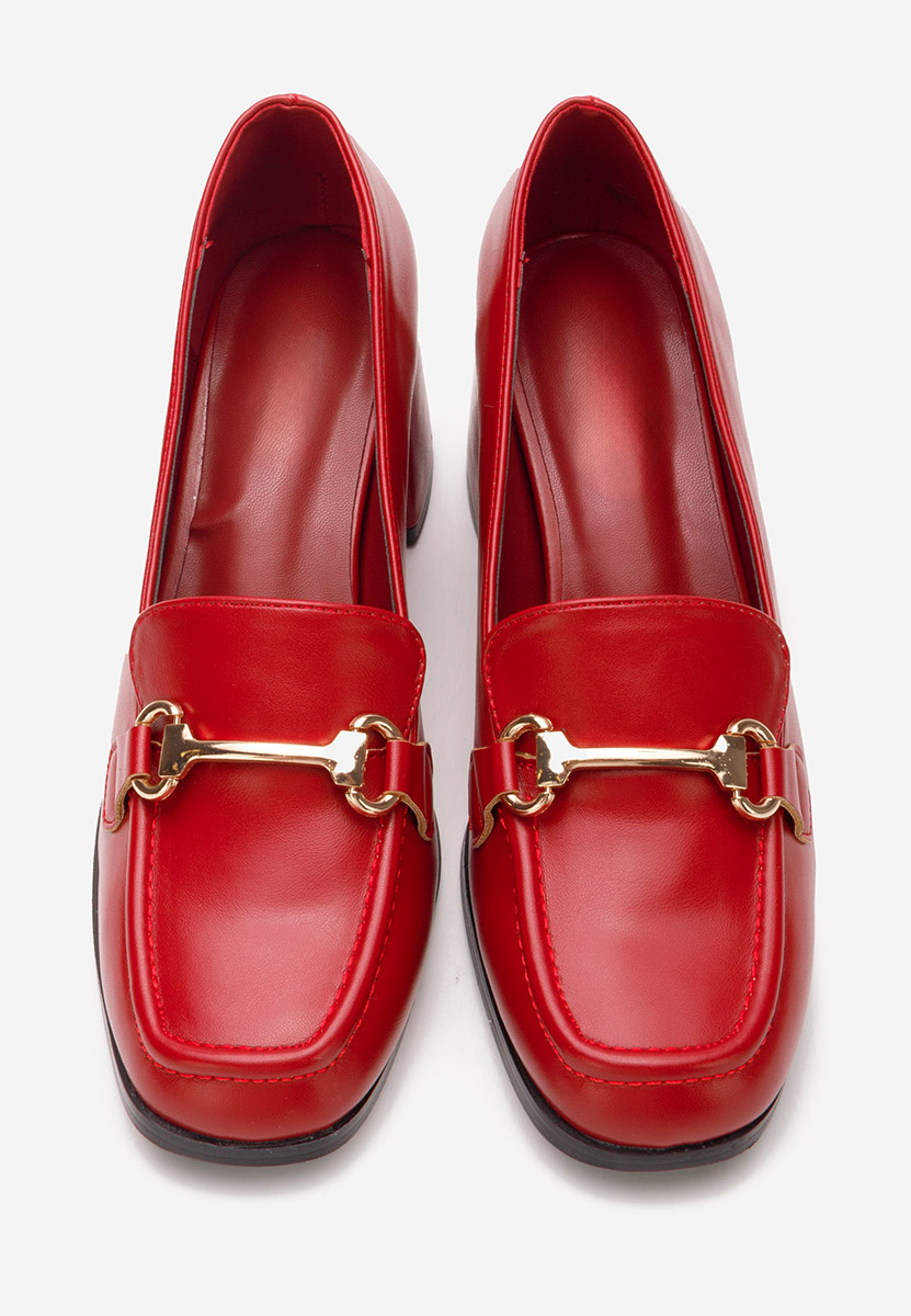 Loafers cipele Elenore crveno