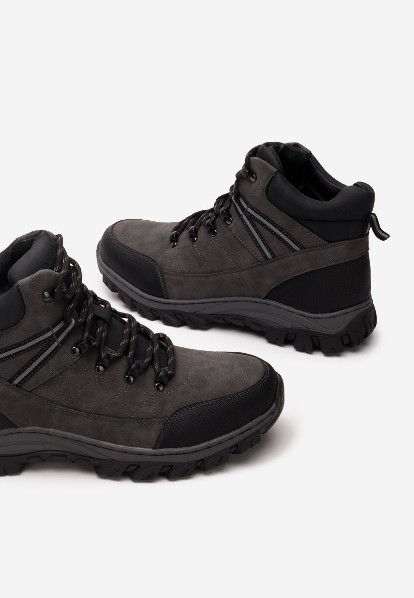 Muške gležnjače Franklin sivo