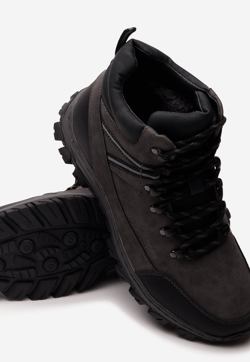 Muške gležnjače Franklin sivo