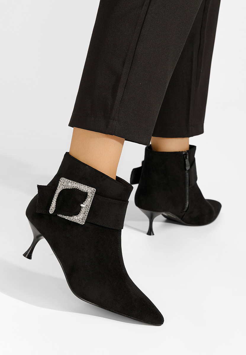 Štikle gležnjače Karlene crno