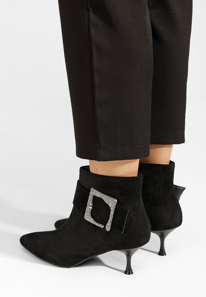 Štikle gležnjače Karlene crno