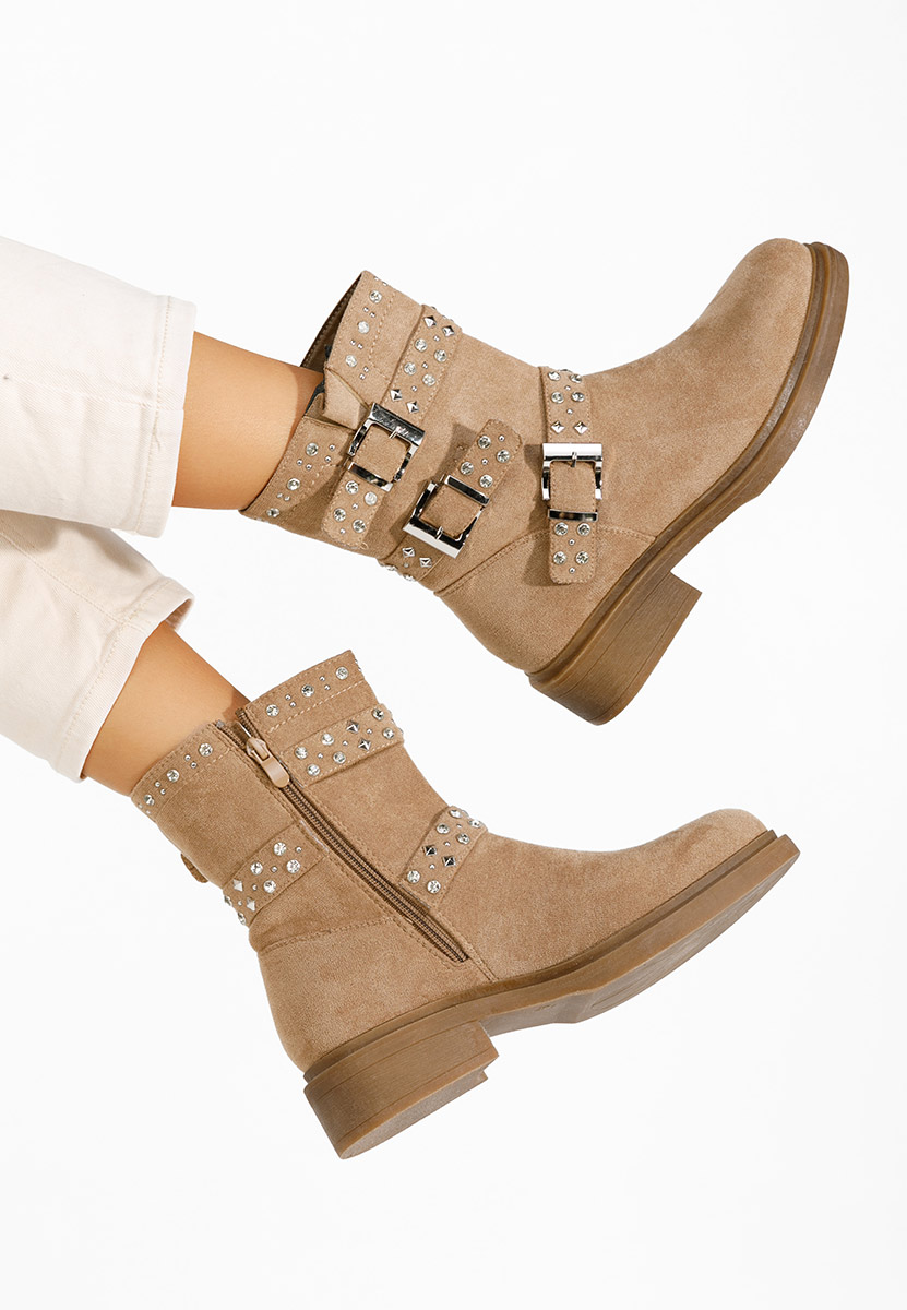 Ženske gležnjače Marellen kaki