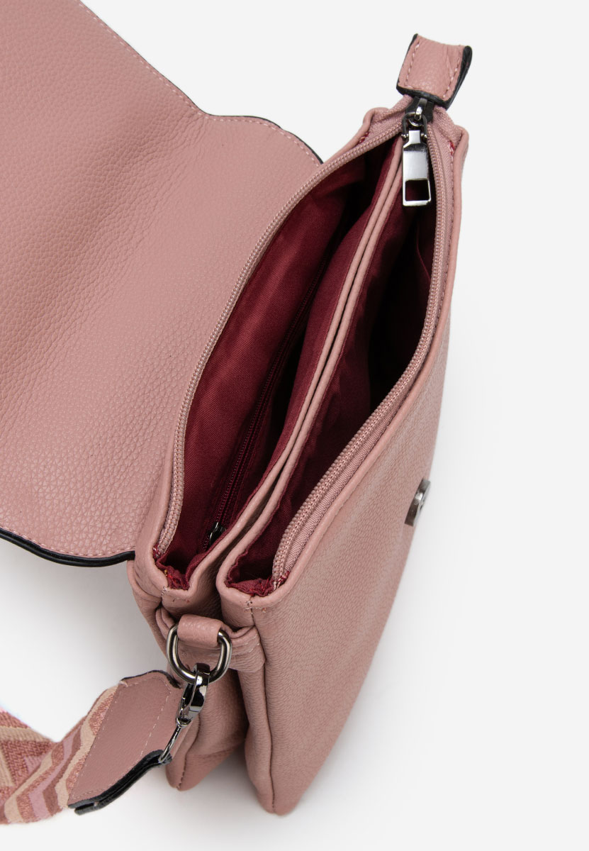 Torba za rame Esterlynn ružičasto