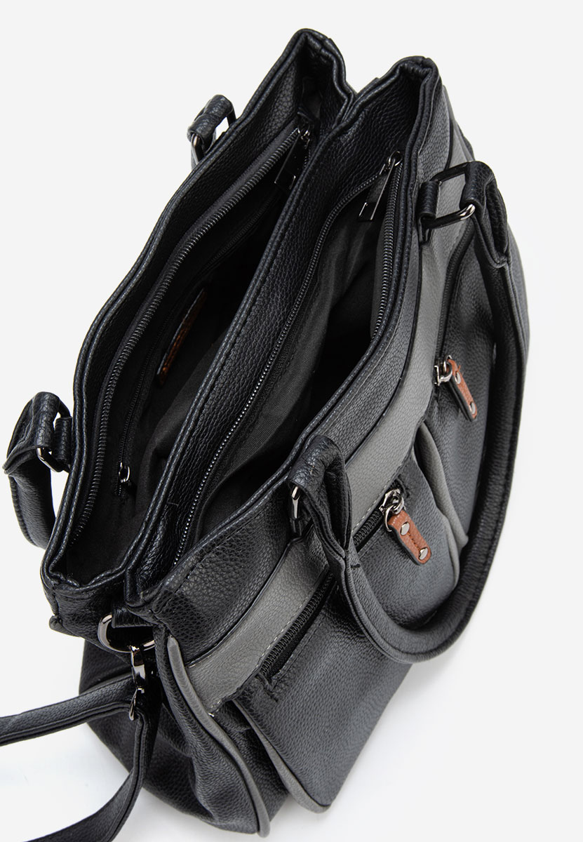 Ručna torba Misaki sivo