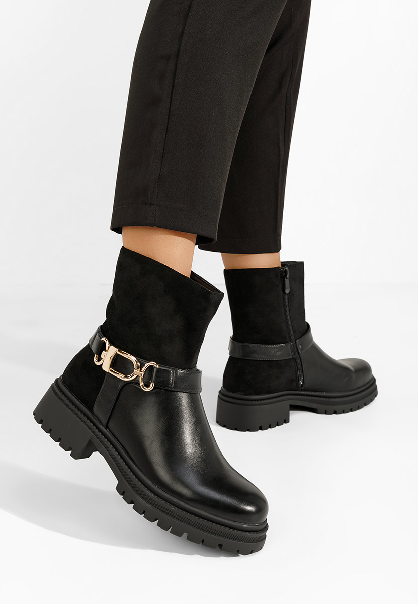 Ženske gležnjače Jacklyn crno