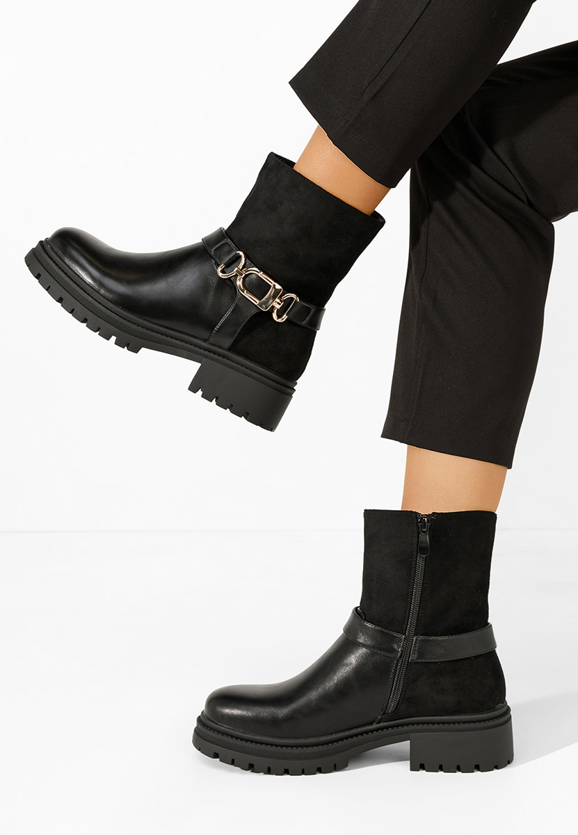 Ženske gležnjače Jacklyn crno