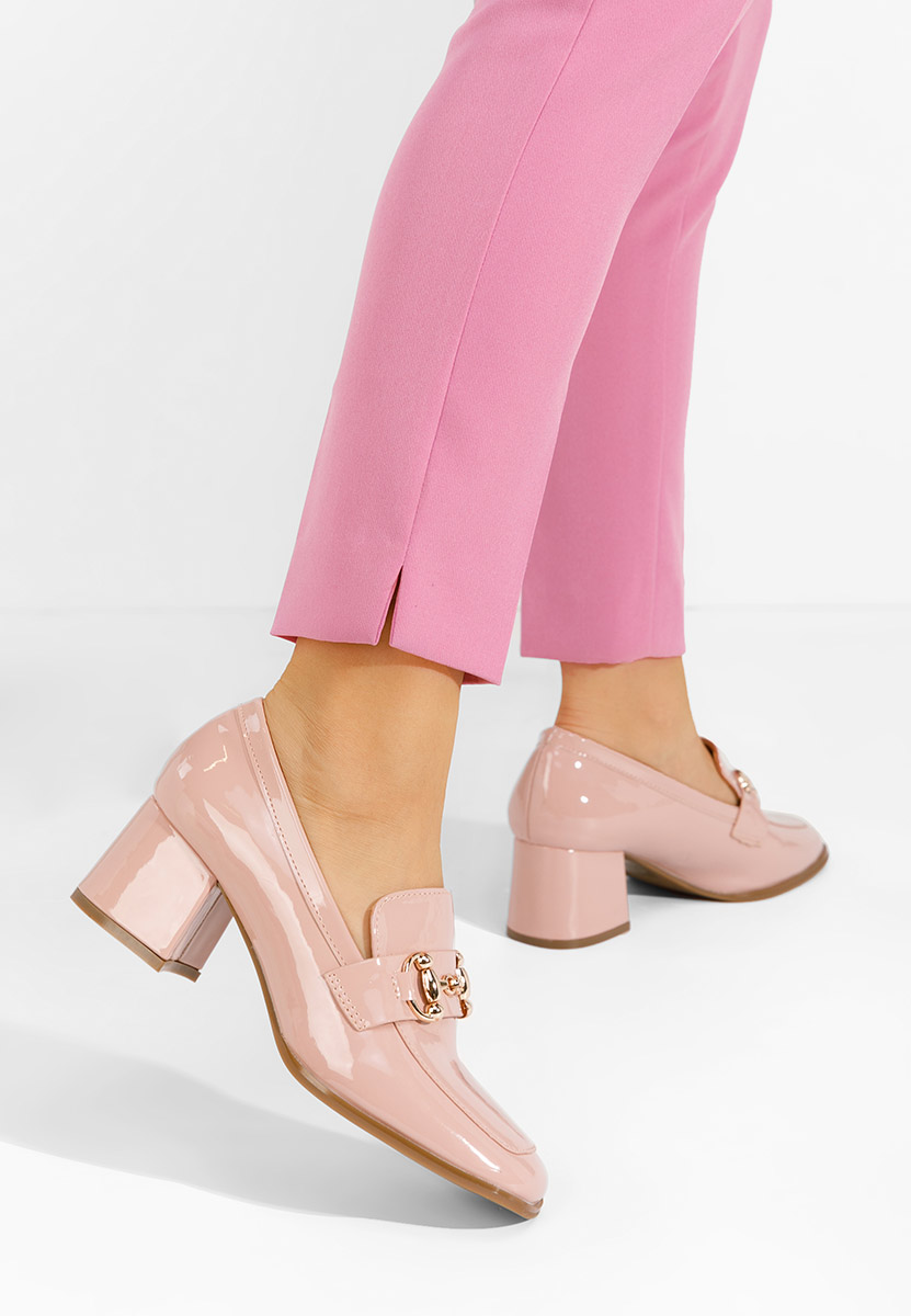 Loafers cipele Ixea V2 ružičasto