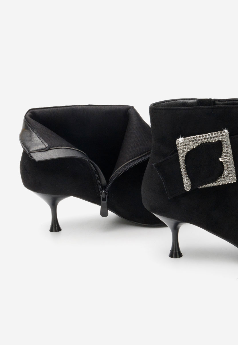 Štikle gležnjače Karlene crno