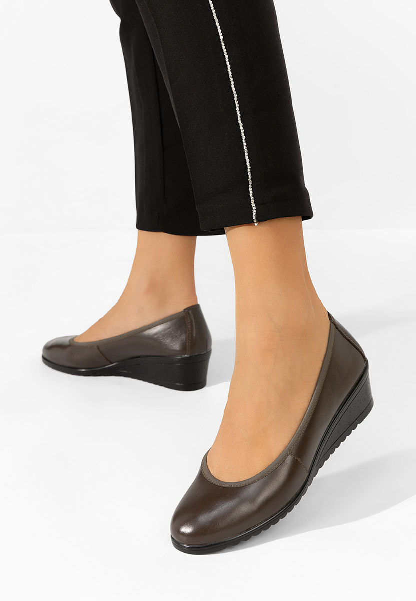 Cipele s platformom Josmia kaki