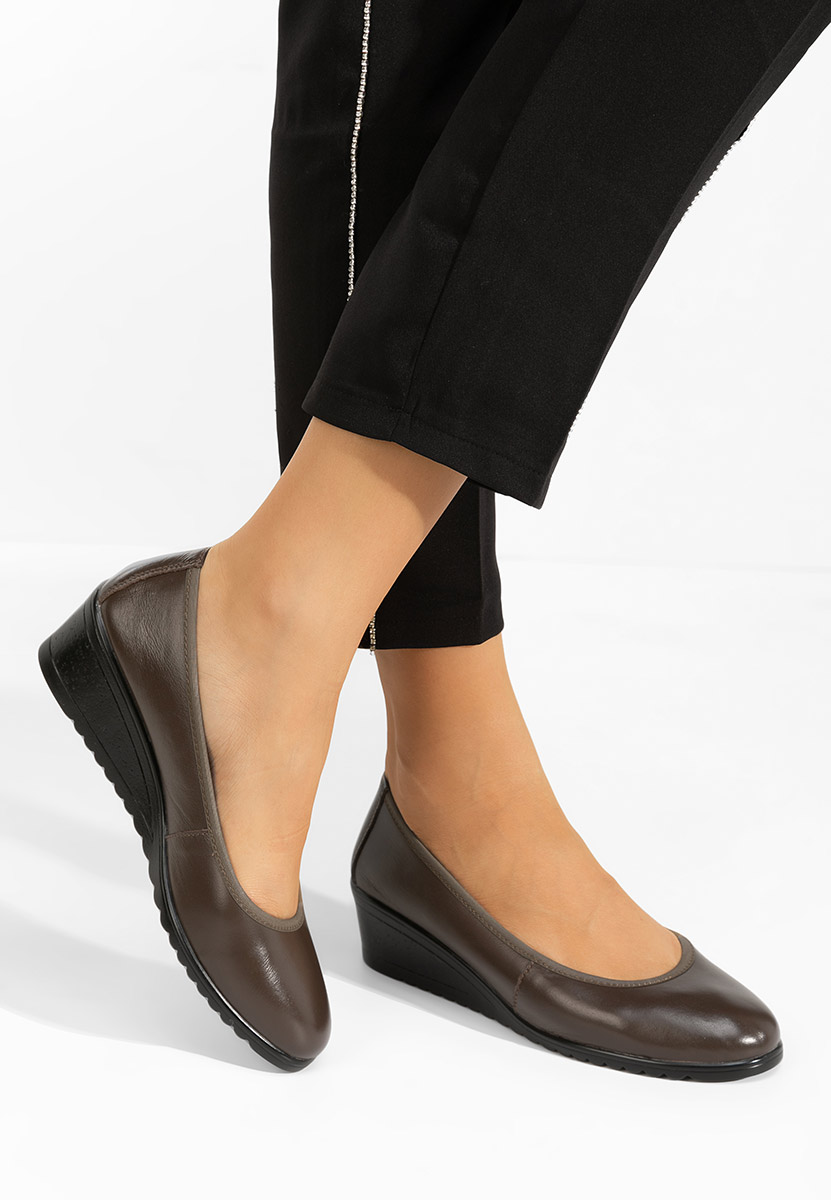 Cipele s platformom Josmia kaki