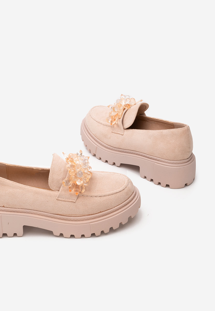 Mokasinke ženske Amilla bež