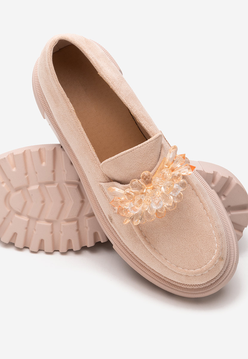 Mokasinke ženske Amilla bež