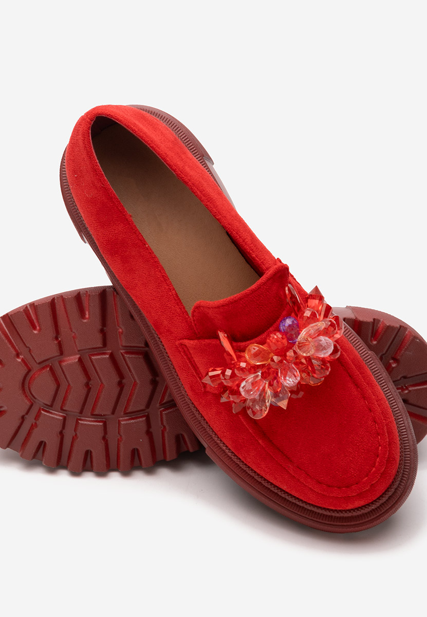 Mokasinke ženske Amilla crveno