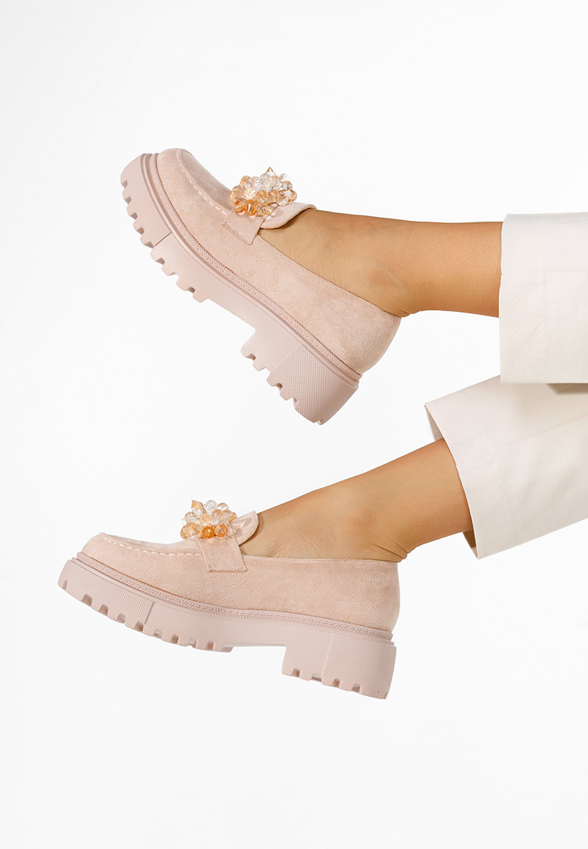 Mokasinke ženske Amilla bež