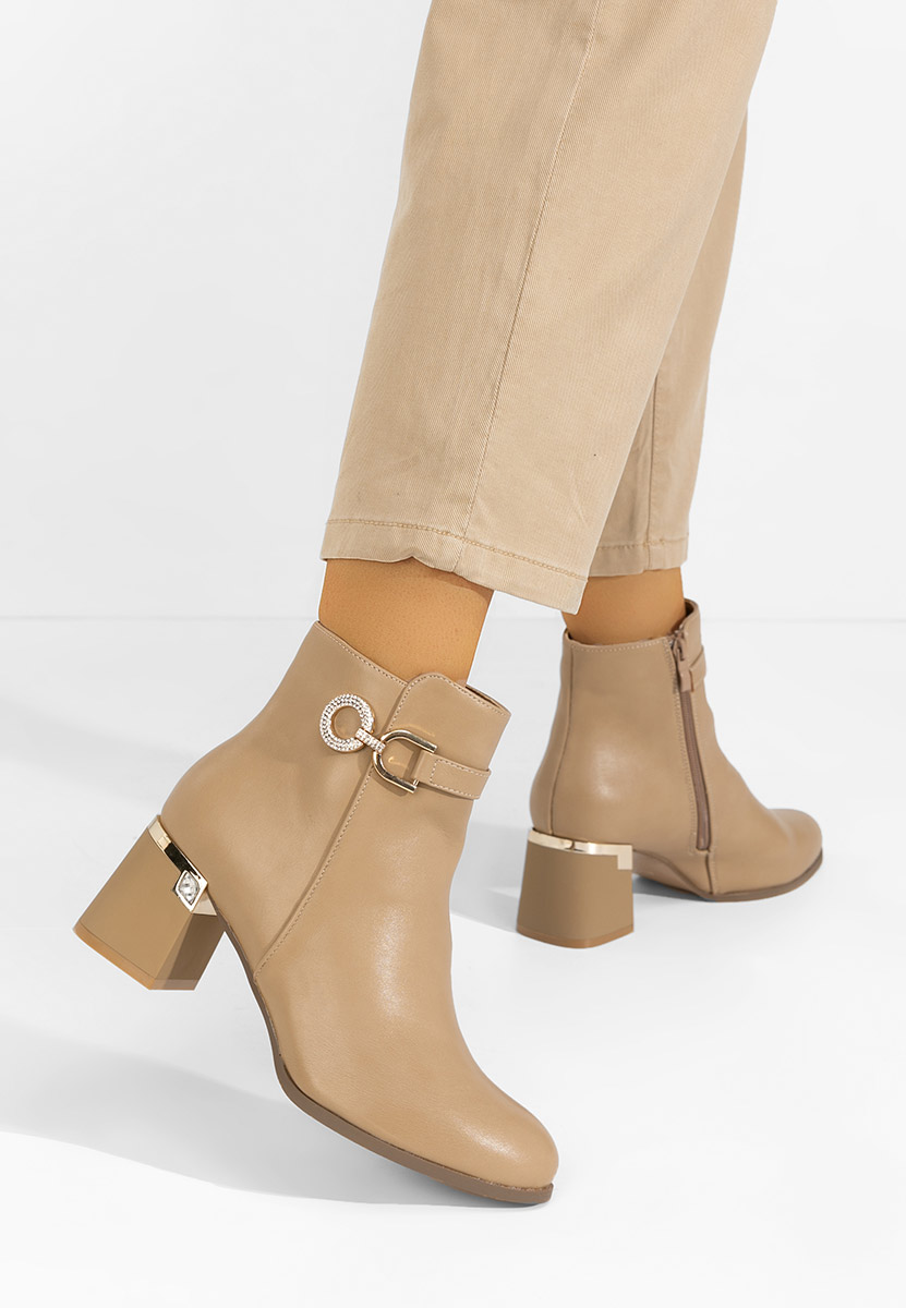 Elegantne gležnjače Margie kaki