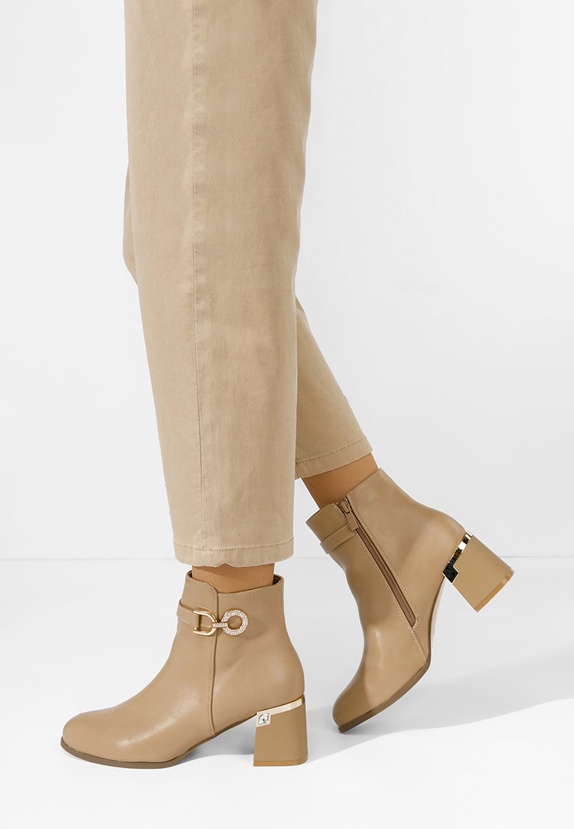 Elegantne gležnjače Margie kaki