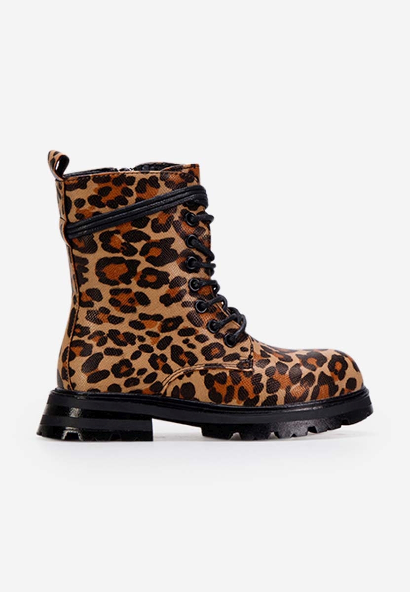 Gležnjače za djevojčice Barreiro B V2 leopardi