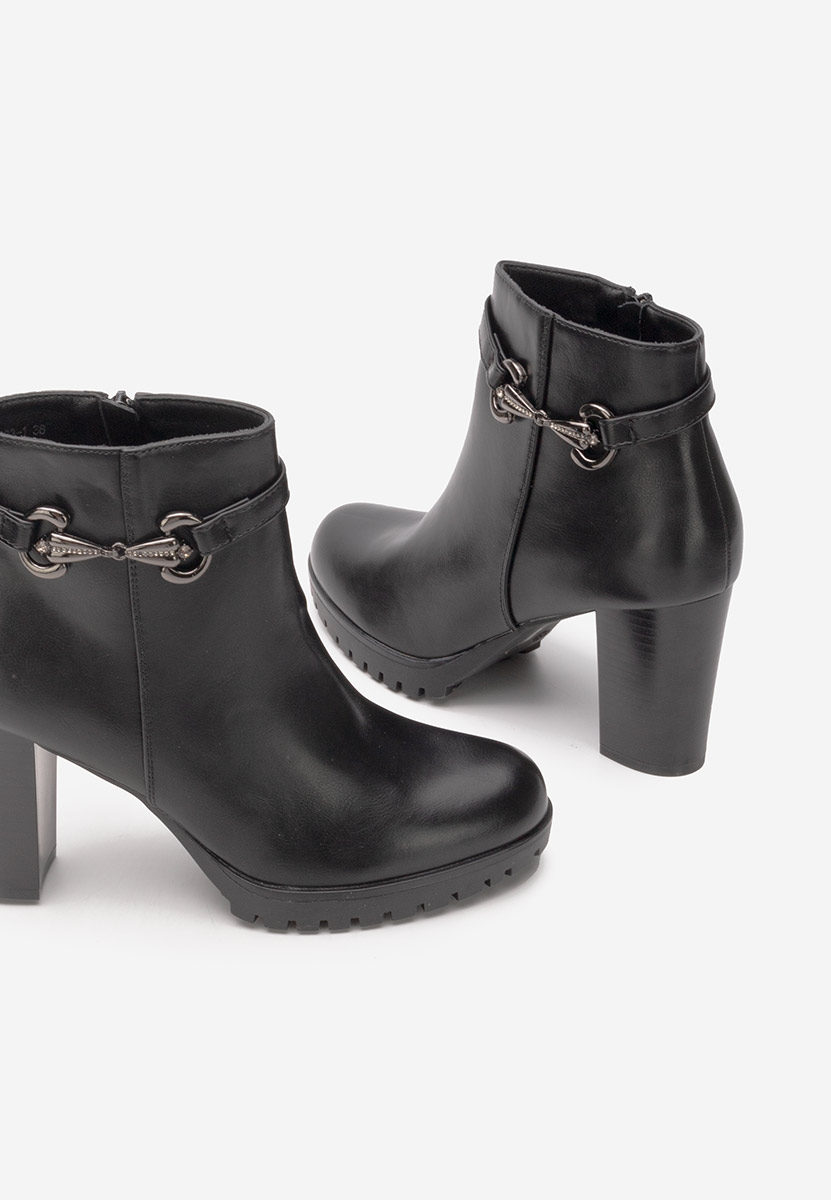 Gležnjače na block petu Nesia crno