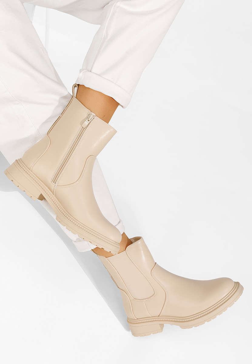 Ženske gležnjače Dalia bež