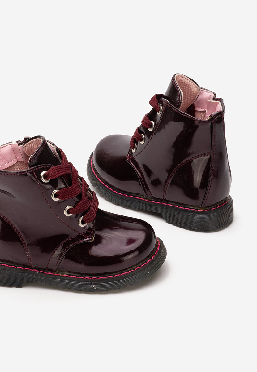 Gležnjače za djevojčice Vernice granat