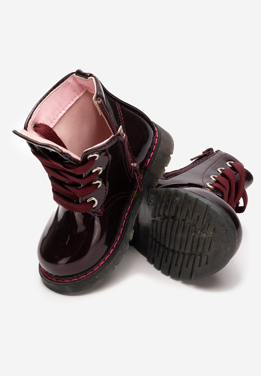 Gležnjače za djevojčice Vernice granat