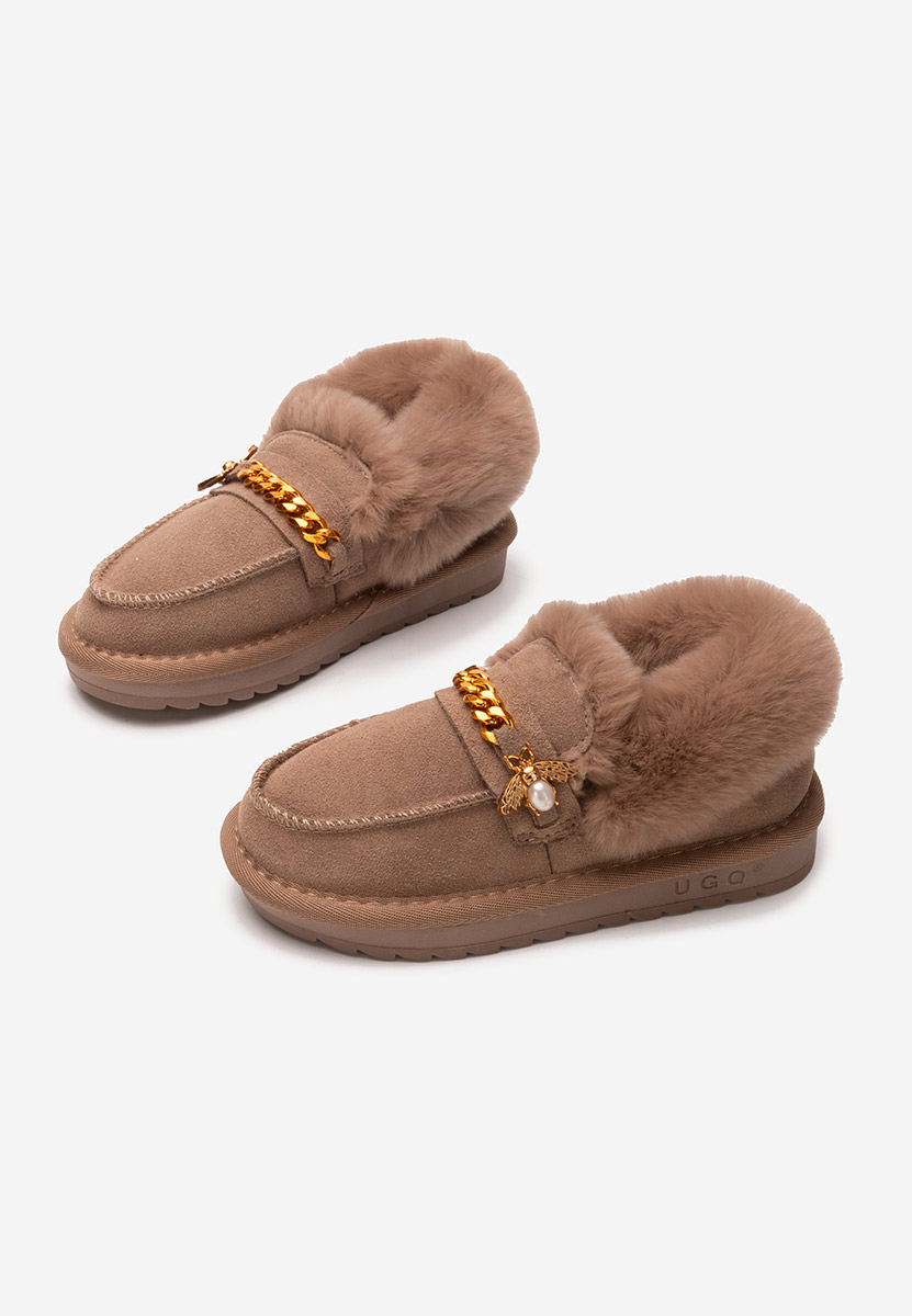 Gležnjače za djevojčice Annamae bež