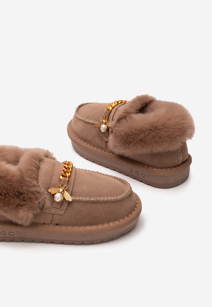 Gležnjače za djevojčice Annamae bež