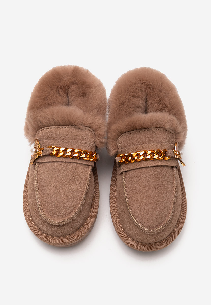 Gležnjače za djevojčice Annamae bež