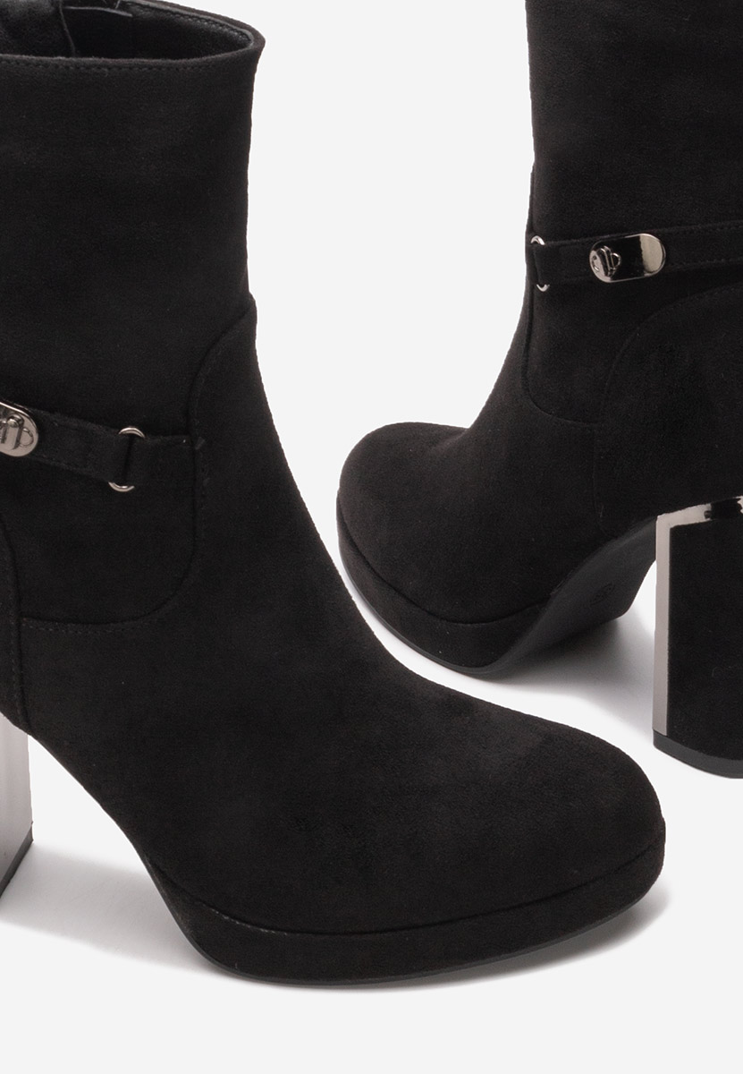 Gležnjače na block petu Chester crno