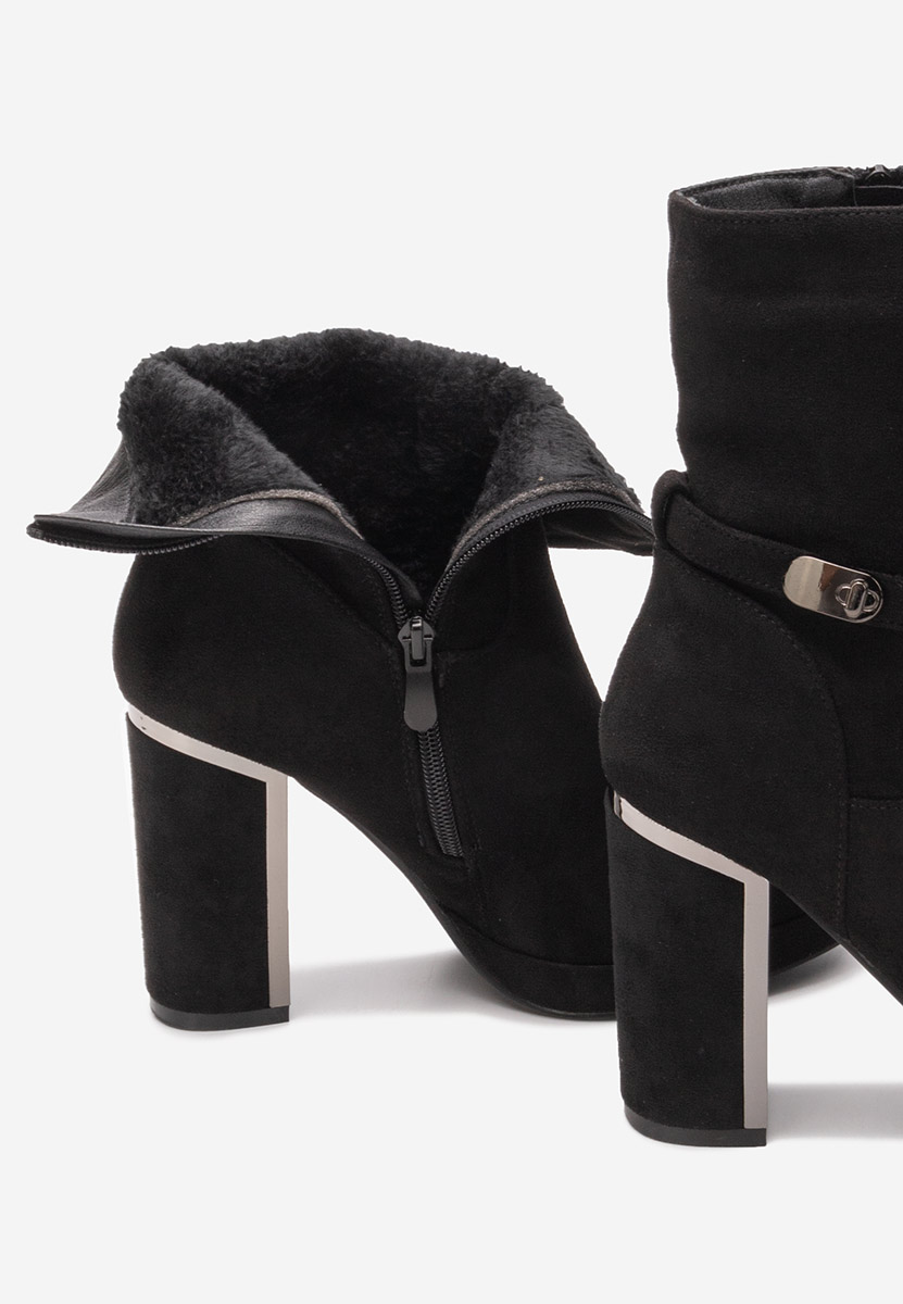 Gležnjače na block petu Chester crno