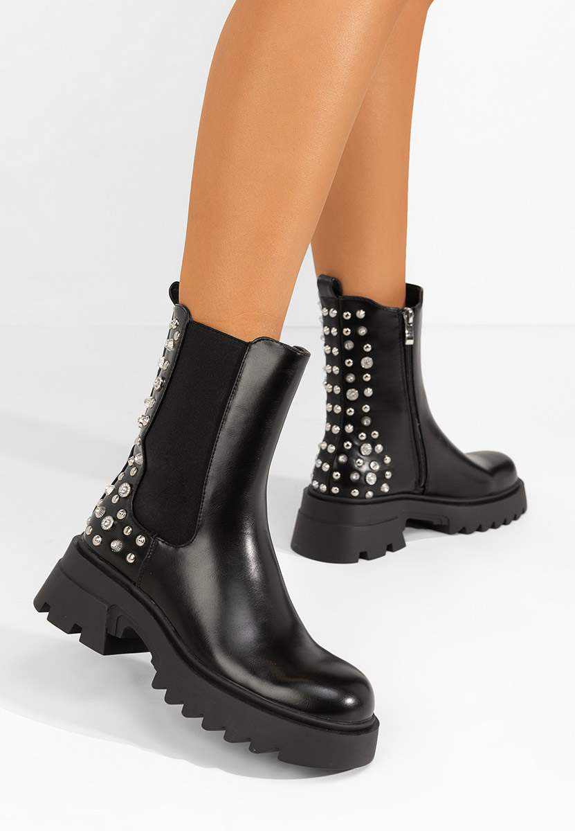 Ženske čizme Aida crno