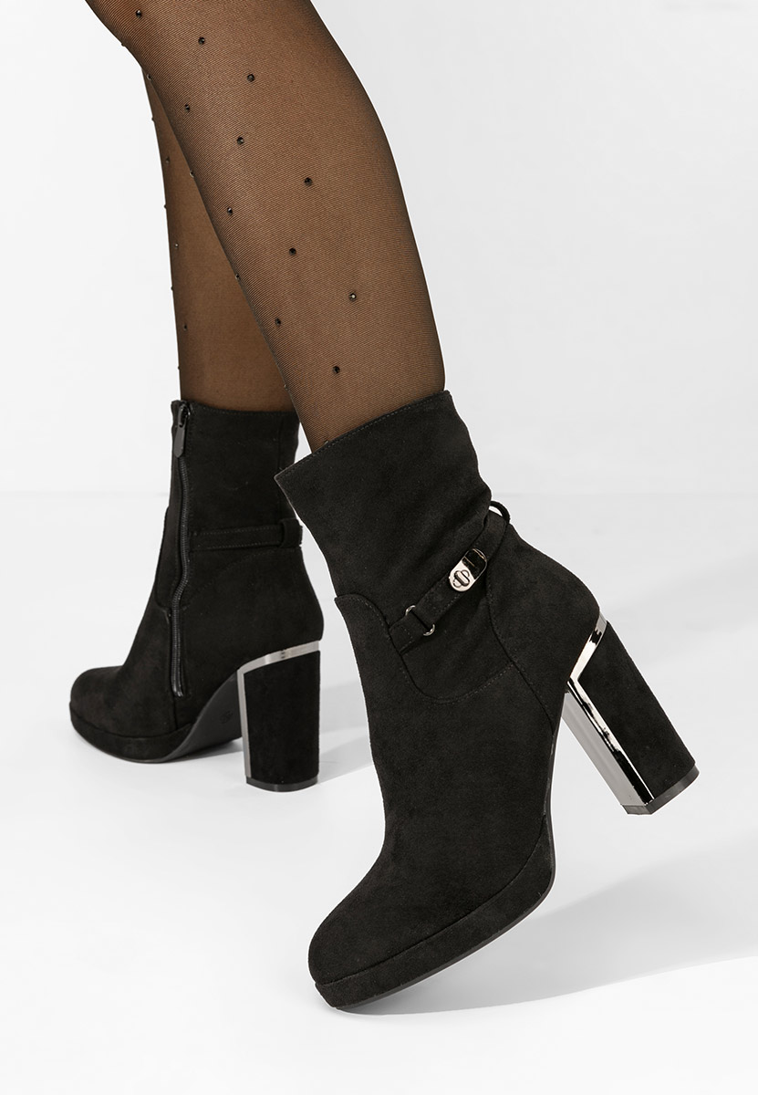 Gležnjače na block petu Chester crno