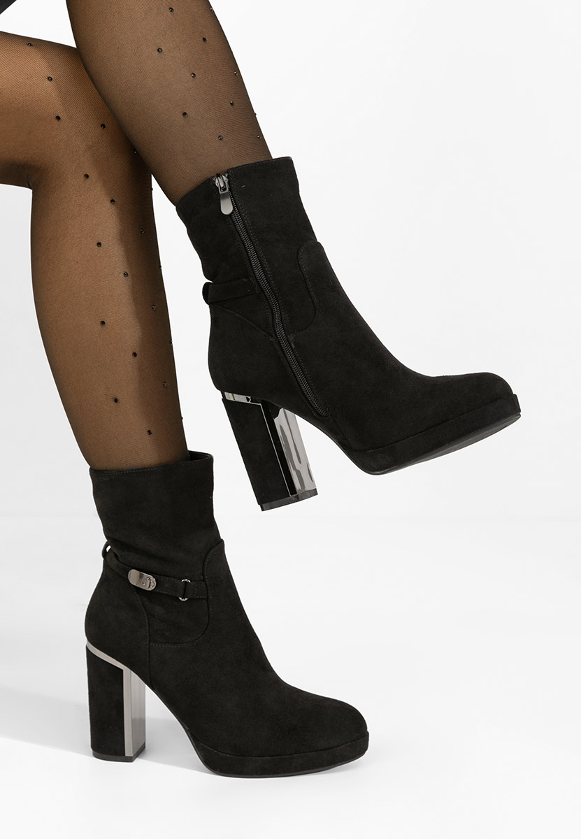 Gležnjače na block petu Chester crno