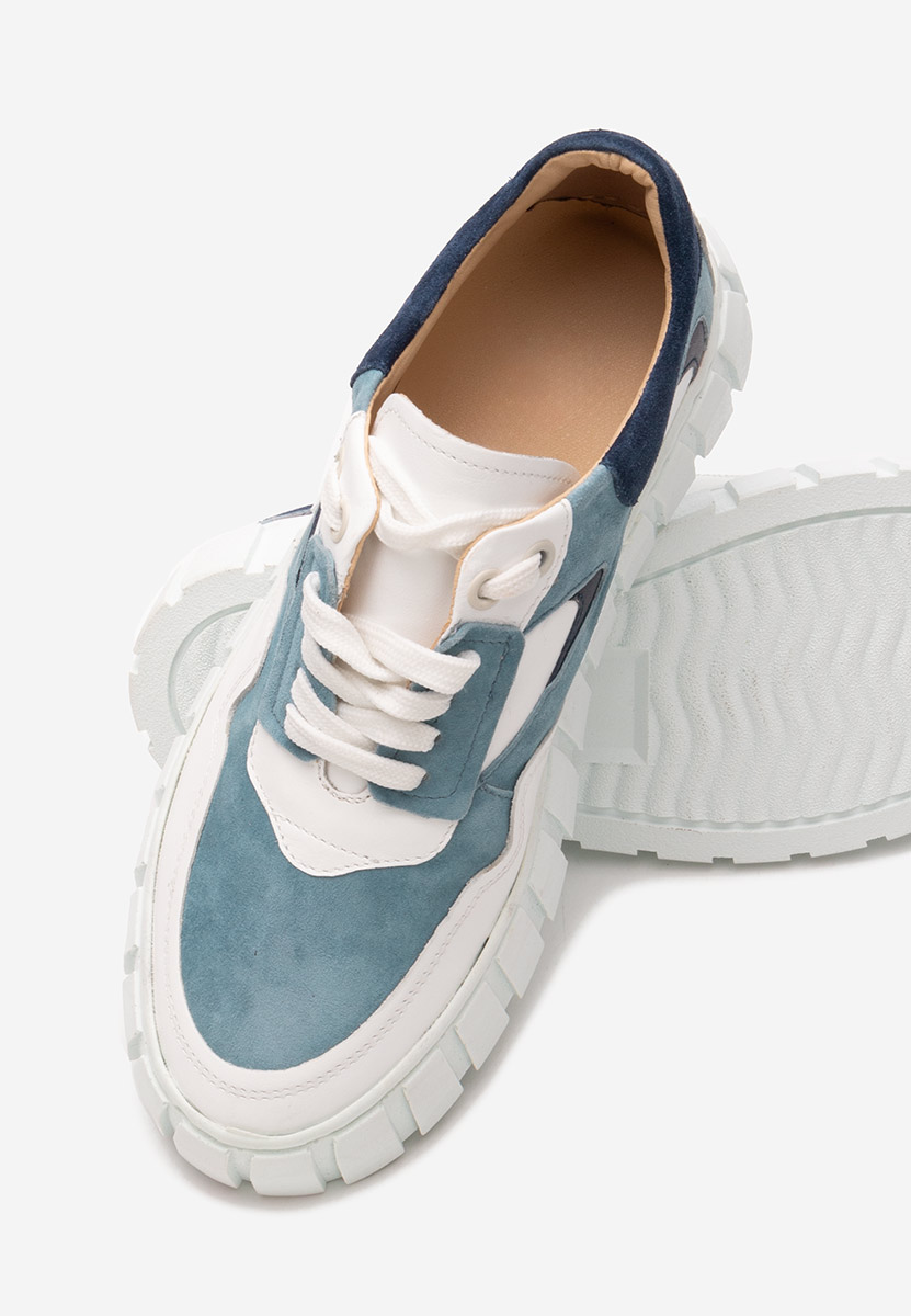 Ženske Kožne tenisice Caera svijetlo plavi