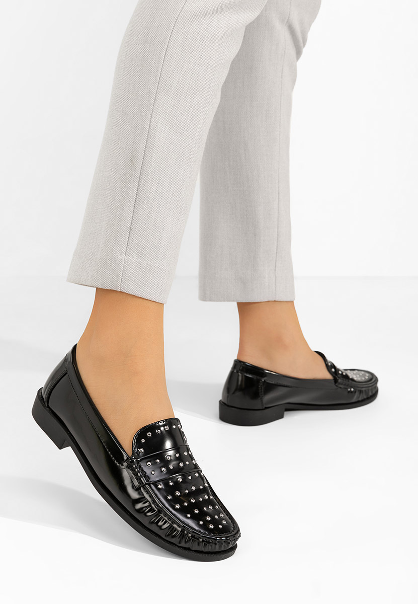 Ženske mokasinke Preston crno