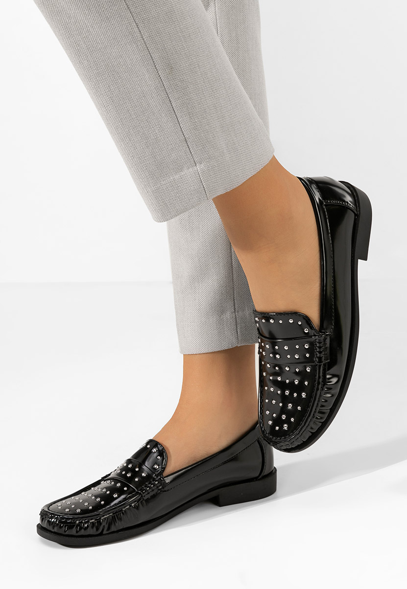 Ženske mokasinke Preston crno