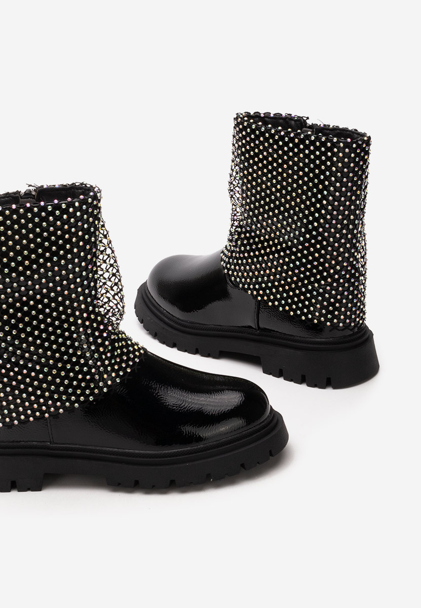 Čizme za djevojčice Incly crno