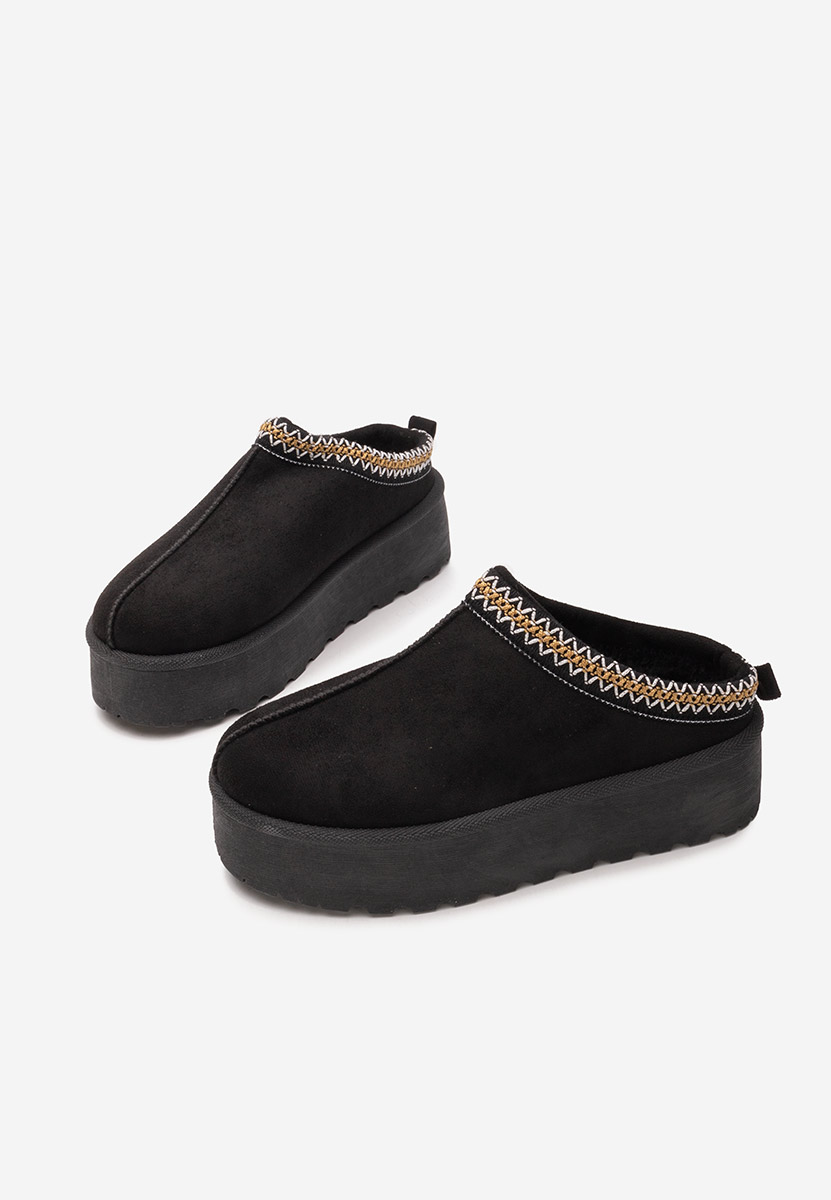 Ženske klompa Comfy crno