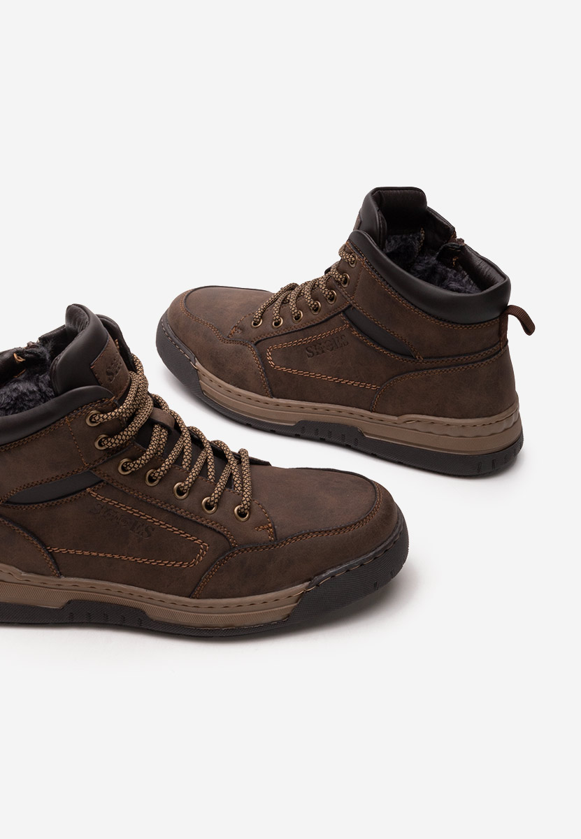 Muške gležnjače Santos braon