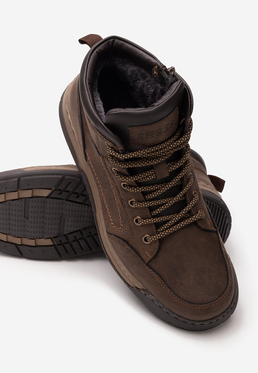 Muške gležnjače Santos braon