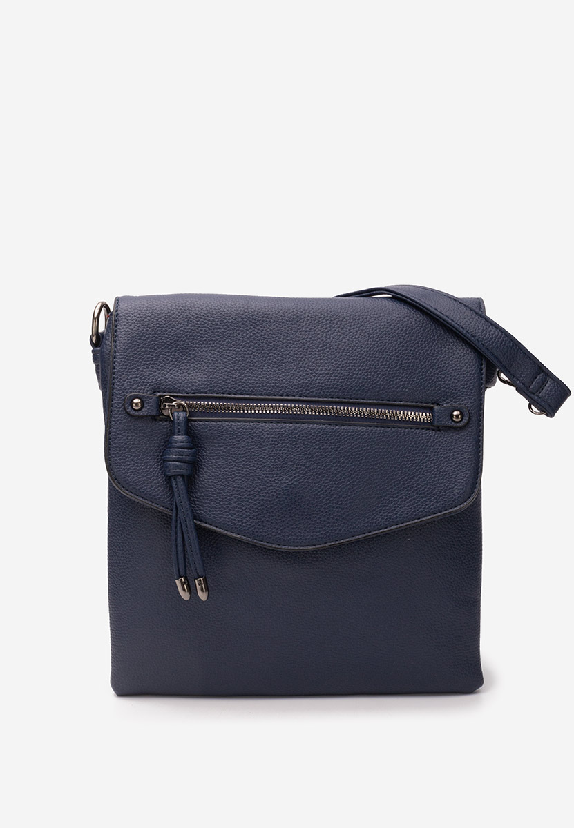 Torba za rame Hermelinda plavo navy