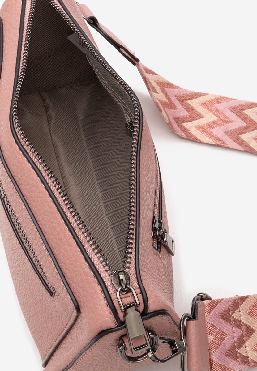 Torba za rame Francina ružičasto