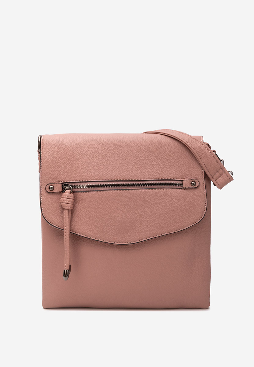 Torba za rame Hermelinda ružičasto