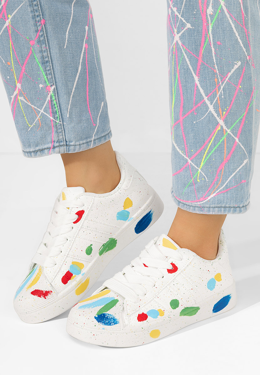 Ženske sneakers Nevara bijele