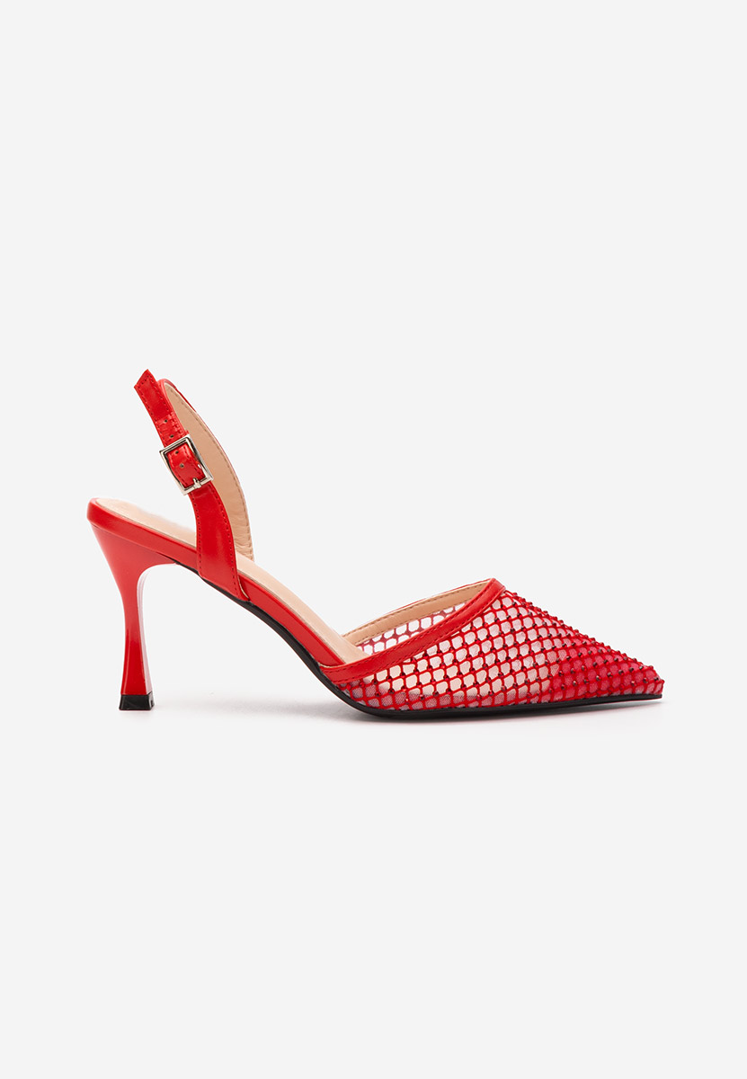 Štikle Kristyn crveno