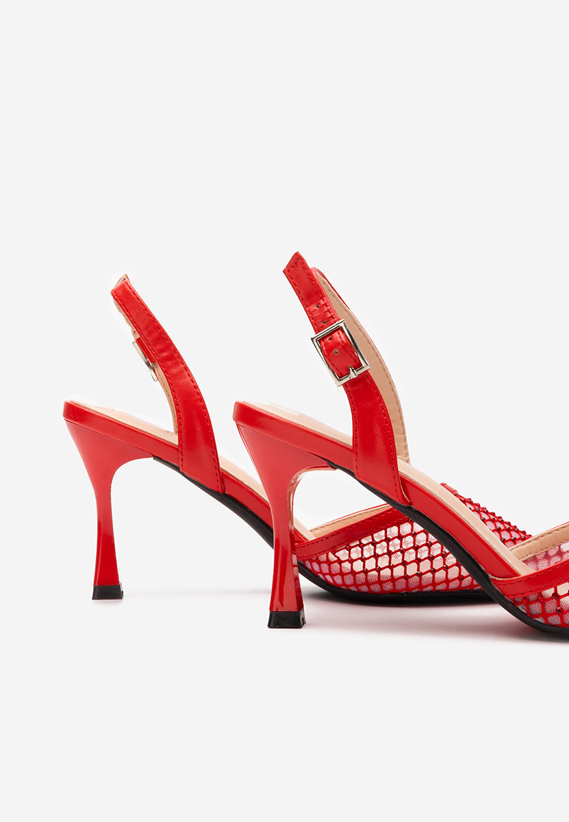 Štikle Kristyn crveno