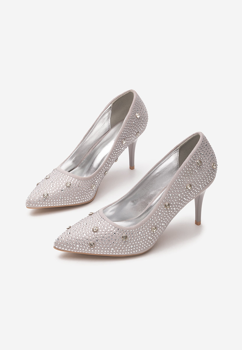 Štikle Tereasa srebrno